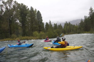 mend riding in inflatable kayaks